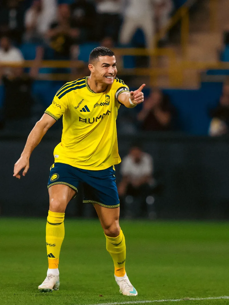 CR7 marcó un nuevo hack trick. (Al Nassr)